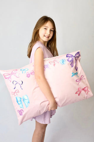 Multi Bow Pillowcase