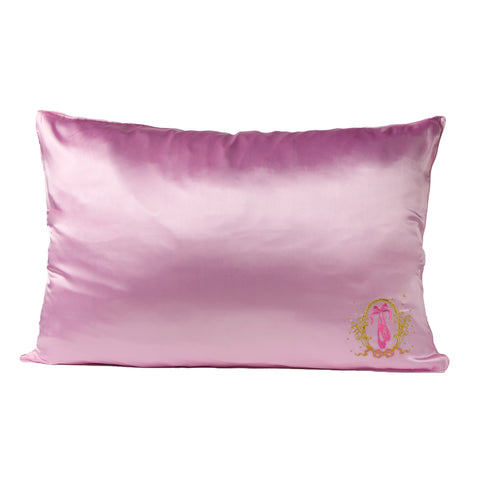 Ballet Slippers Embroidered Pillowcase