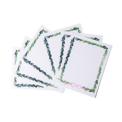 Greenery Insert Pages - Pink Bow