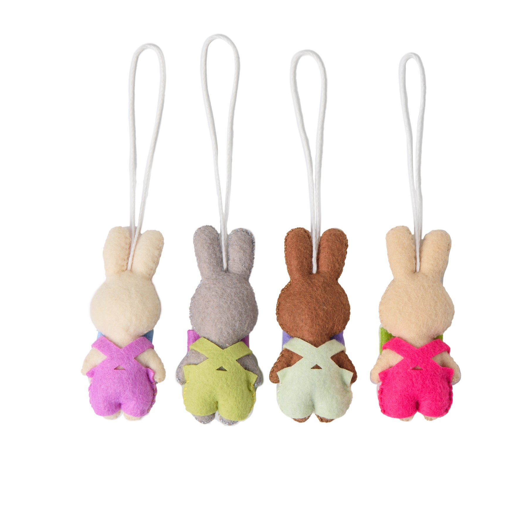 Felt Bunny Ornaments