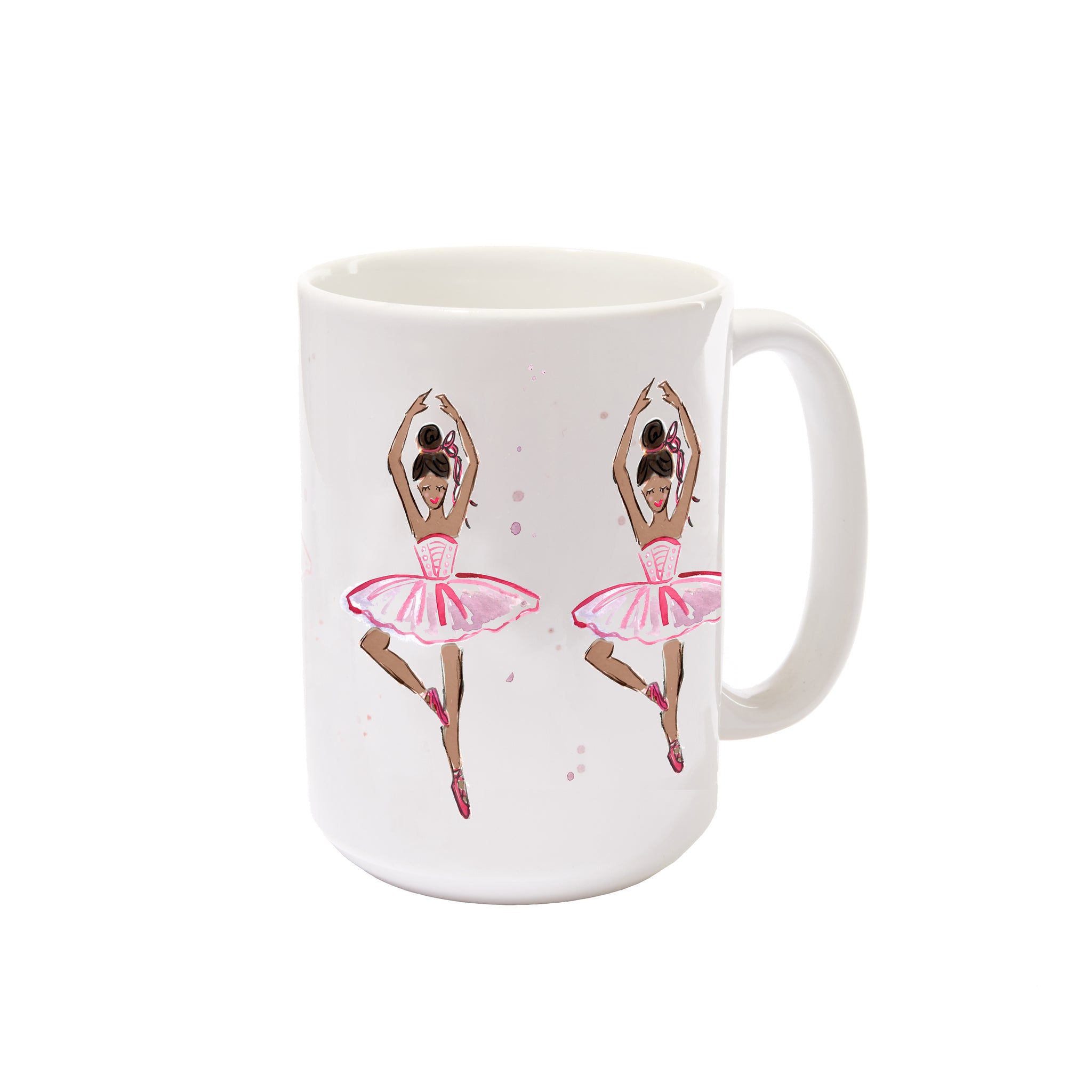 Ballerina Mug (dark skin tone)